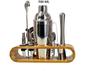 Imagem de Kit Bartender Stylus Profissional com 12 Peças em Aço Inox   750ML UnyHome