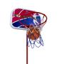 Imagem de Kit Basquete Infantil Tabela Cesta Pedestal Ajustavel Até 170cm Zippy Toys Brinquedo Kids Basketball 2 Em 1 Com Bola