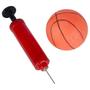 Imagem de Kit Basquete Tabela Aro Bola E Inflador Brinquedo Infantil Criança