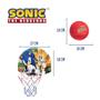 Imagem de Kit Basquete + Vai E Vem Sonic Jogo Criança Lider Brinquedos