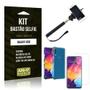 Imagem de Kit Bastão de Selfie Galaxy A50 Bastão + Capinha Anti Impacto + Película de Vidro - Armyshield