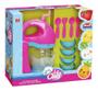 Imagem de Kit Batedeira Infantil Com Utensílios Le Chef 312 Usual Cor Rosa Com Azul