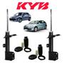 Imagem de Kit Batente + 02 Amortecedor Dianteiro Kayaba Citroen C4 2007 A 2014