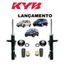 Imagem de Kit Batente + Par Amortecedor Volkswagen Fox 2003 A 2021 Dianteiro Kayaba Klassic