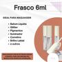Imagem de Kit Batom Matte Frasco Vazio 6ml Embalagens Cosméticos 100un