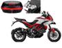 Imagem de Kit Bau Givi E460N+Suporte Aluminio Givi Sra7401 Ducati 1200