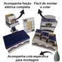 Imagem de Kit Bebe Quarto Menino Coroa Decoração Berço Maternidade Mdf