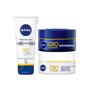 Imagem de Kit Beleza NIVEA Creme Facial Antissinais Dia Q10 50 g + Creme Facial Antissinais Noturno Q10 Power 50 g+ Creme Para as Mãos Q10 Reparação 75g