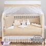 Imagem de Kit Berço Americano Estampado Chevron 13 Pcs Protetor Bebe Quarto Enxoval Decoração