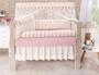 Imagem de Kit Berço Americano Luxo Linho Menino Menina 9 Peças Ternura - Rose
