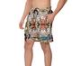 Imagem de Kit Bermuda 3 Short Masculino Adulto e Infantil One Piece Estampado Moda Praia