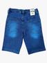 Imagem de Kit Bermuda Jeans +camisa Polo Infantil Menino 