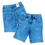 Imagem de Kit Bermudas Jeans Infantil