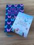 Imagem de Kit Bíblia borboletas rosa e azul + Devocional 3 minutos de sabedoria para mulheres