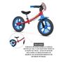 Imagem de Kit Bicicleta Balance Infantil Spider Man Aro 12 E Capacete