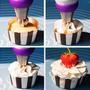 Imagem de Kit Bico Básico de Confeitar Cupcakes e Bolos 10 Peças