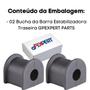 Imagem de Kit bieleta bucha barra estabilizadora traseira hilux sw4 2005 2006 2007 2008 2009 2010 2011 2012 2013 2014 2015 