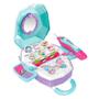 Imagem de Kit Bijuterias Infantil 2 em 1 Biju Collection Azul Dm Toys