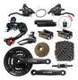 Imagem de Kit Bike 21v Gta Rapdfire Pedivela Cambios Catraca Corrente