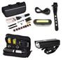 Imagem de Kit Bike Bolsa Acessórios Farol 400 Lumens E Pisca Traseiro