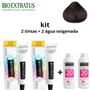 Imagem de Kit bio extratus 2 tintas 5.3 + 2 água oxigenada 20v