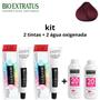 Imagem de Kit  bio extratus 2 tintas  5.66  + 2 água oxigenada 20v