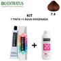 Imagem de Kit bio extratus tinta 7.4 + água oxigenada 20 volumes