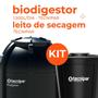 Imagem de Kit Biodigestor 1.500L/dia Tecnipar e Leito de Secagem Tecnipar