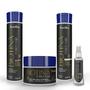 Imagem de Kit Biotina Shampoo Condicionador Mascara Tonico Capilar Antiqueda Fortalecimento Cabelo Crescimento Shine Blue
