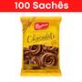 Imagem de Kit biscoito bauducco amanteigado chocolate - 100 sachês