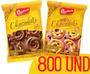 Imagem de Kit Biscoito Bauducco Sache Chocolate + Leite Com Gotas 800U