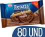 Imagem de Kit Biscoito em Sache Renata Chocolate - 80 und