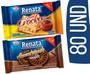 Imagem de Kit Biscoito Em Sache Renata Chocolate Cream Cracker - 80 Un