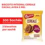 Imagem de Kit biscoito integral cereale cacau aveia e mel - 300 sachês