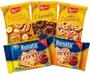 Imagem de Kit Biscoitos Em Sache Cream Cracker Amanteigados Bauducco Renata Caixa 150 Und