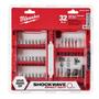 Imagem de Kit bit shockwave c/ 32 pçs - 48-32-4004 - milwaukee