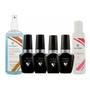 Imagem de Kit Blindagem Cuccio Prep + fuse + base + top Coat + Cleansing + finishing