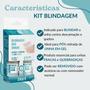 Imagem de Kit Blindagem Das Unha Blant + Esmalte Tratamento Cor Rosa Transparente