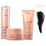 Imagem de Kit Blonde Reconstructor Cadiveu Passo 1 2 e 3 + Escova