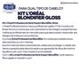 Imagem de Kit Blondifier Gloss L'oréal Paris Professionnel 3 un Fracionados em 100g e 120g