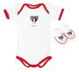 Imagem de Kit Body Bebê + Pantufa São Paulo Torcida Baby Oficial