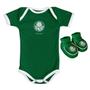 Imagem de Kit Body E Pantufa Colorido Times De Futebol Torcida Baby