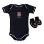 Imagem de Kit body e pantufa torcida baby corinthians bebê oficial