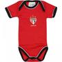 Imagem de Kit Body + Pantufa Para Bebê São Paulo Torcida Baby Unisex