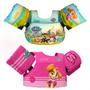 Imagem de Kit Bóias Colete Infantil Salva Vidas Piscina Praia Patrulha Canina