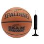 Imagem de Kit Bola Basquete Spalding Slam Dunk + Bomba de Ar