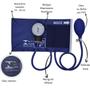 Imagem de Kit Bolsa Aparelho de Pressão Esfigmomanômetro Esteto Medidor  Completo Premium