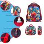 Imagem de Kit Bolsa Escolar Infantil Dragon Ball Estampada Passeio