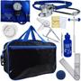 Imagem de Kit Bolsa Fisioterapia Acadêmico Goniômetro Martelo Buck Fita Antropométrica Completo Premium