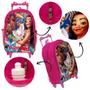 Imagem de Kit Bolsa Infantil Carrinho Menina Moana Resistente Toys 2U